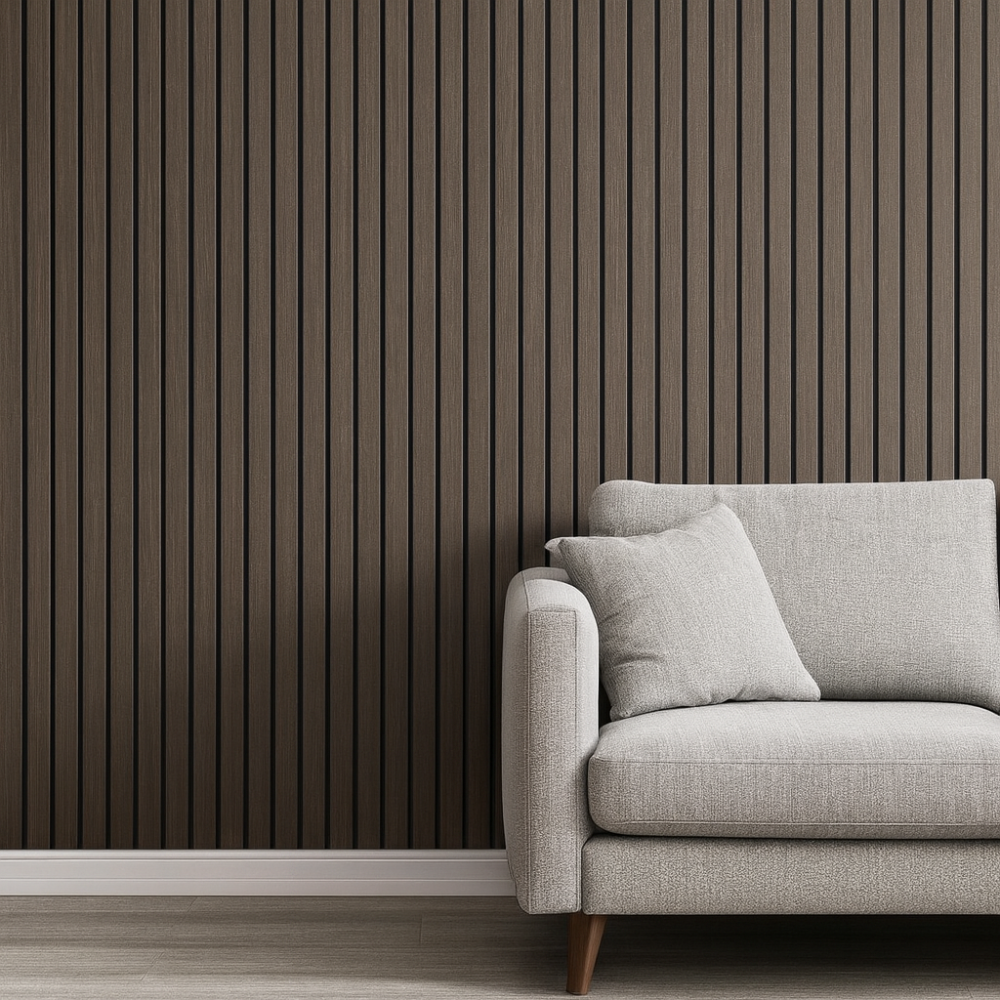 Skanto | Veggklistremerke 3D Tre-look PVC Panel Selvheftende Vanntett
