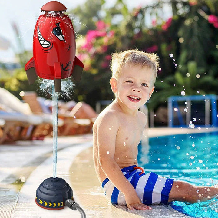 Sommer leket rakett sprinkler for utendørs bruk | Skanto