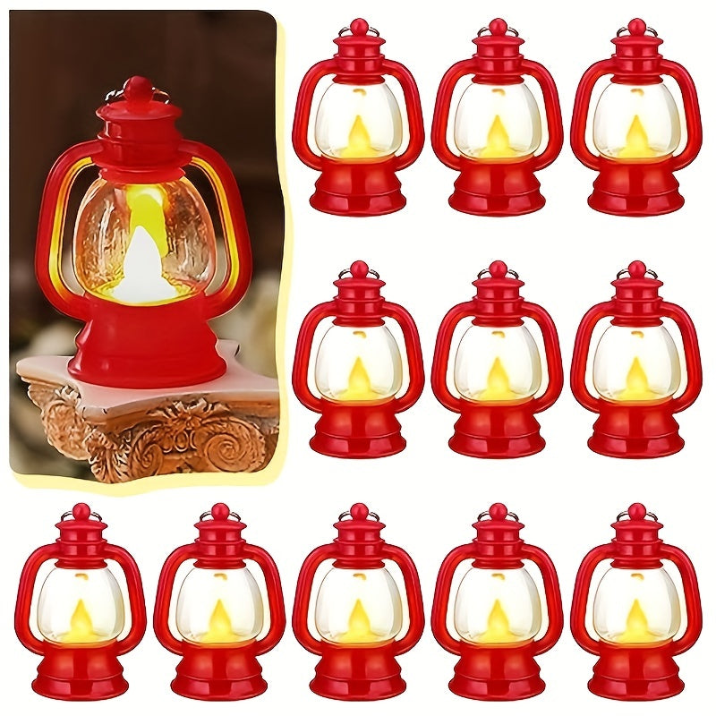 Retro LED Mini Lanterns – Atmosfærisk Belysning for Fester Skanto
