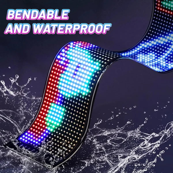 Skanto | Ultrafin fleksibel Bluetooth LED-skjerm
