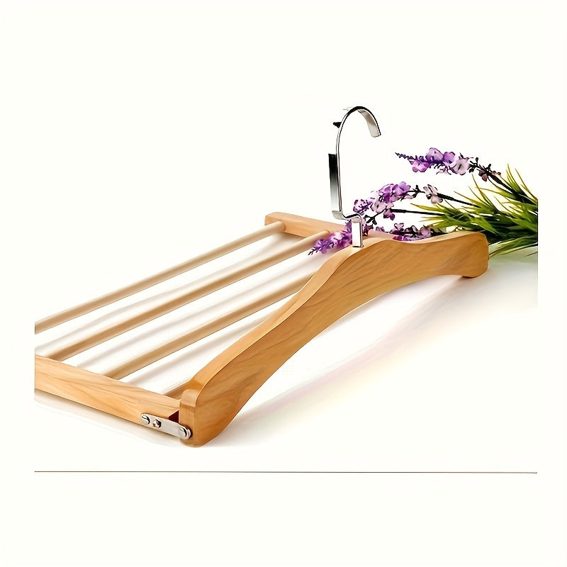 Wood Pants Hanger Multi-Layer 2 Piece Set | Skanto