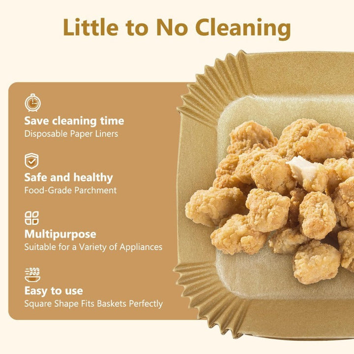 Non-Stick Parchment Air Fryer Paper Skanto