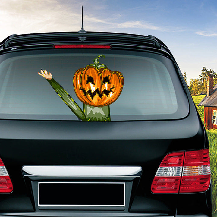 Skanto | 2024 Jul/Halloween Bil Vindusvisker Klistremerke