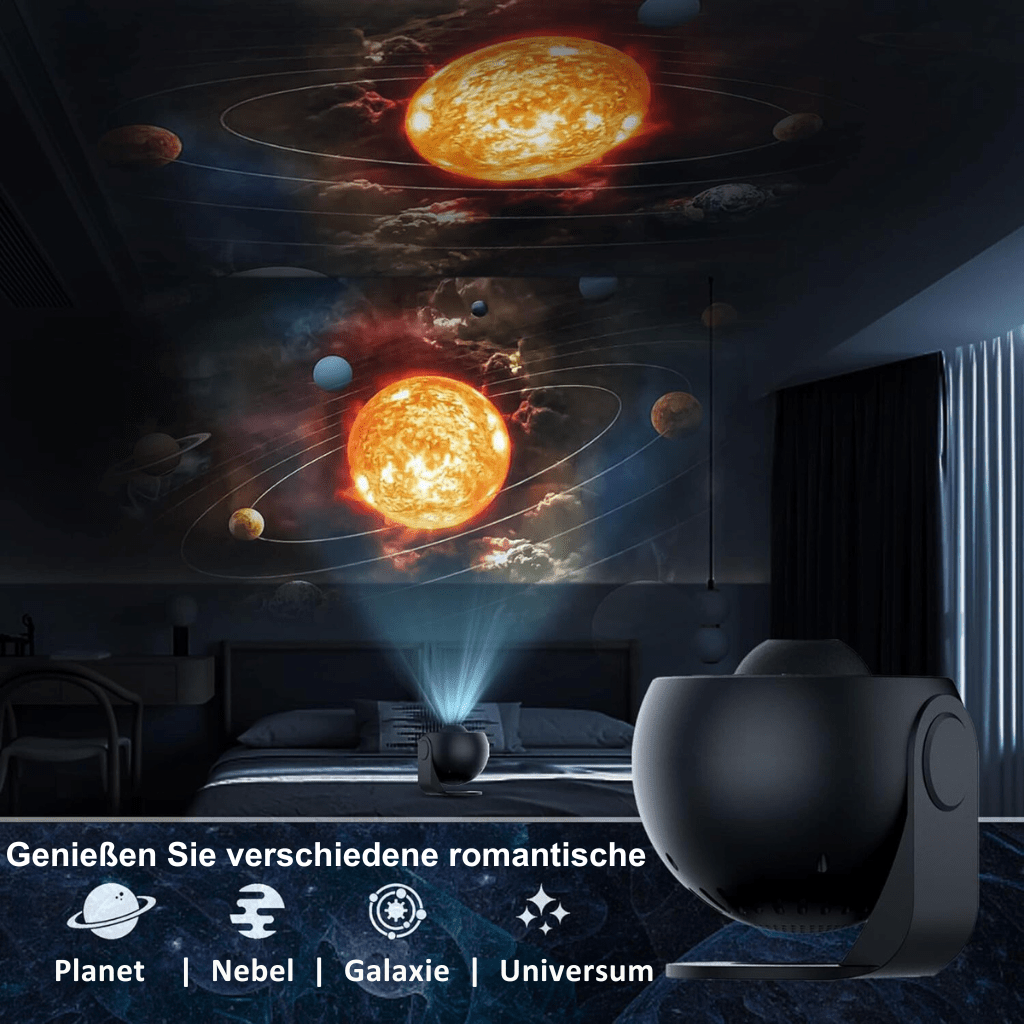 Skanto | HD stjernehimmel projektor med 13 galakse skiver