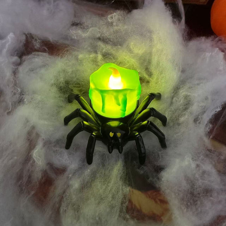 Skanto | Halloween Dekorasjon – Spiderback Ornament med Lys og Øye Design