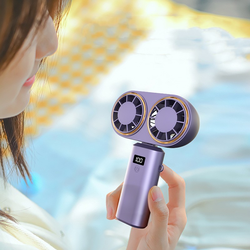 Sammenleggbar USB Nakkeventilator | Skanto