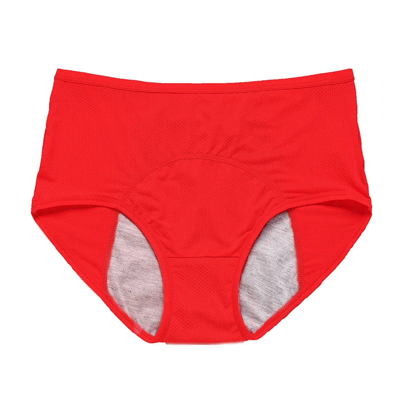 Lekkasje-sikre beskyttelseshorts med høy midje