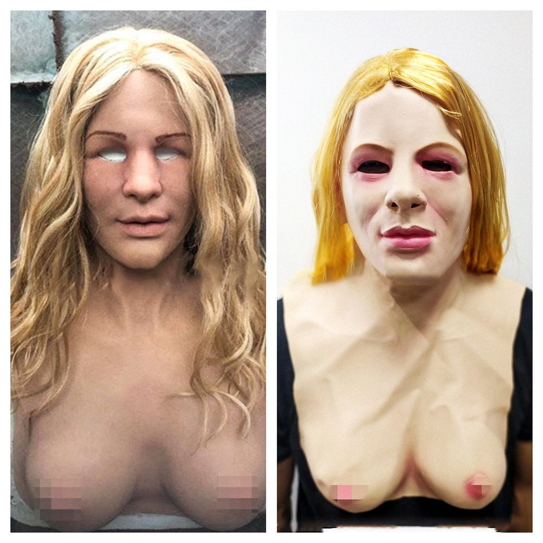 Skanto | MaskEnigma Halloween Realistisk Eldre Forkledning