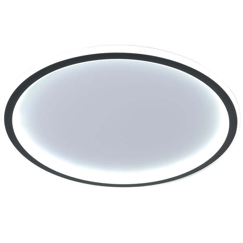 LunaNova – Moderne LED-taklampe i metall/akryl for stue og soverom, ack/Hvit design