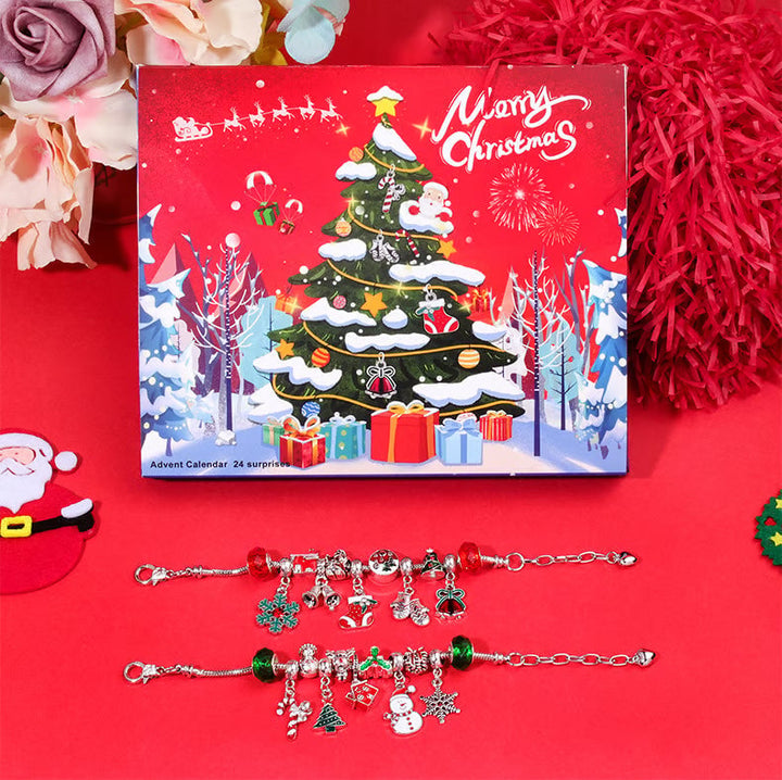 Skanto | Jule Advent Skalendar Charm Armbånd