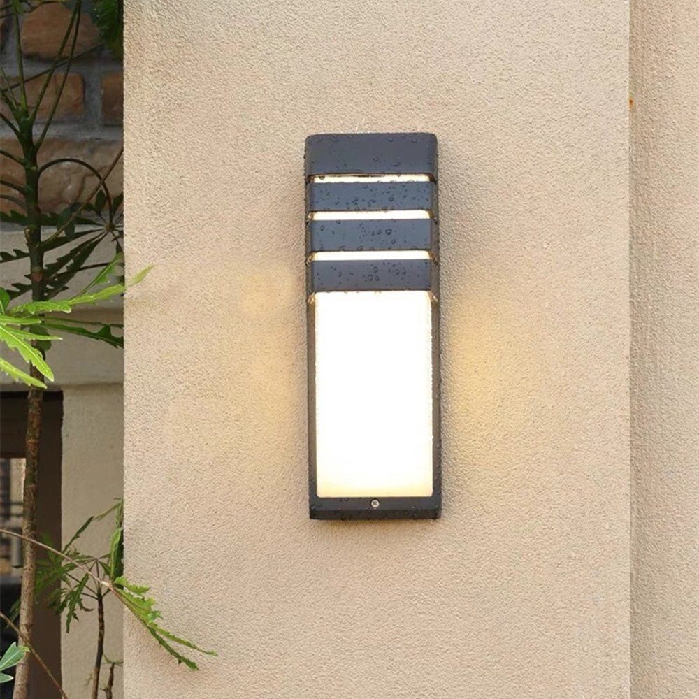 Skanto | Led Utendørs Vegglampe Med Menneskelig Bevegelsessensor
