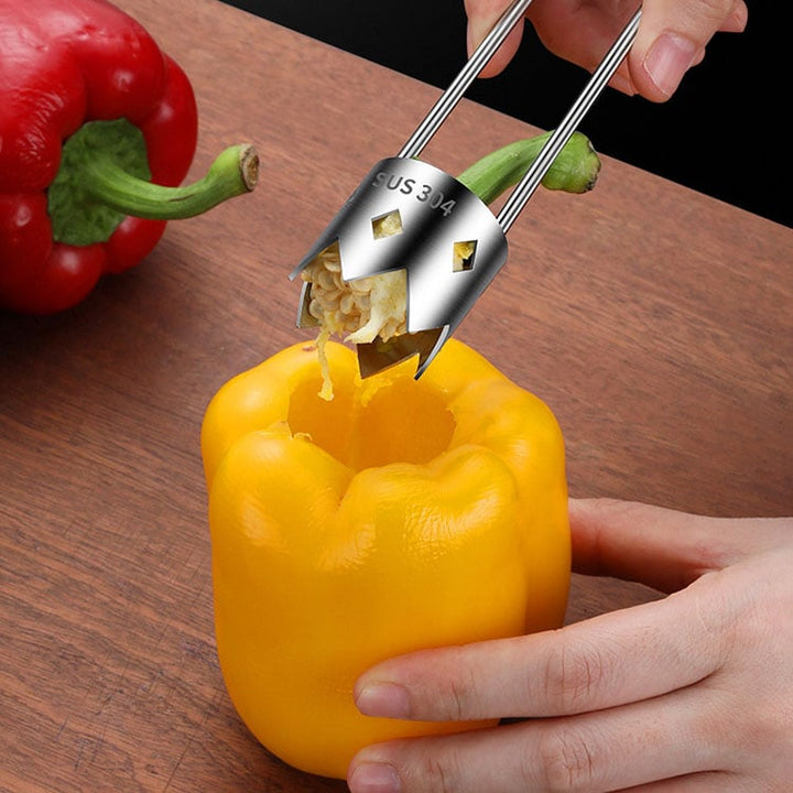 Skanto | 🍅304 Rustfritt Stål Multi-Bruk Kjernefjerner🍎