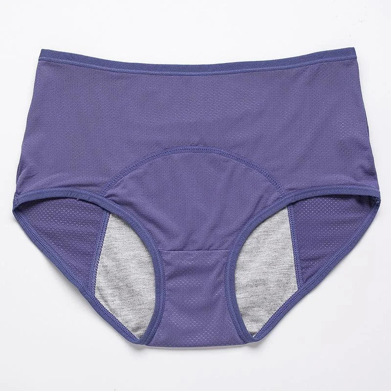 Lekkasje-sikre beskyttelseshorts med høy midje
