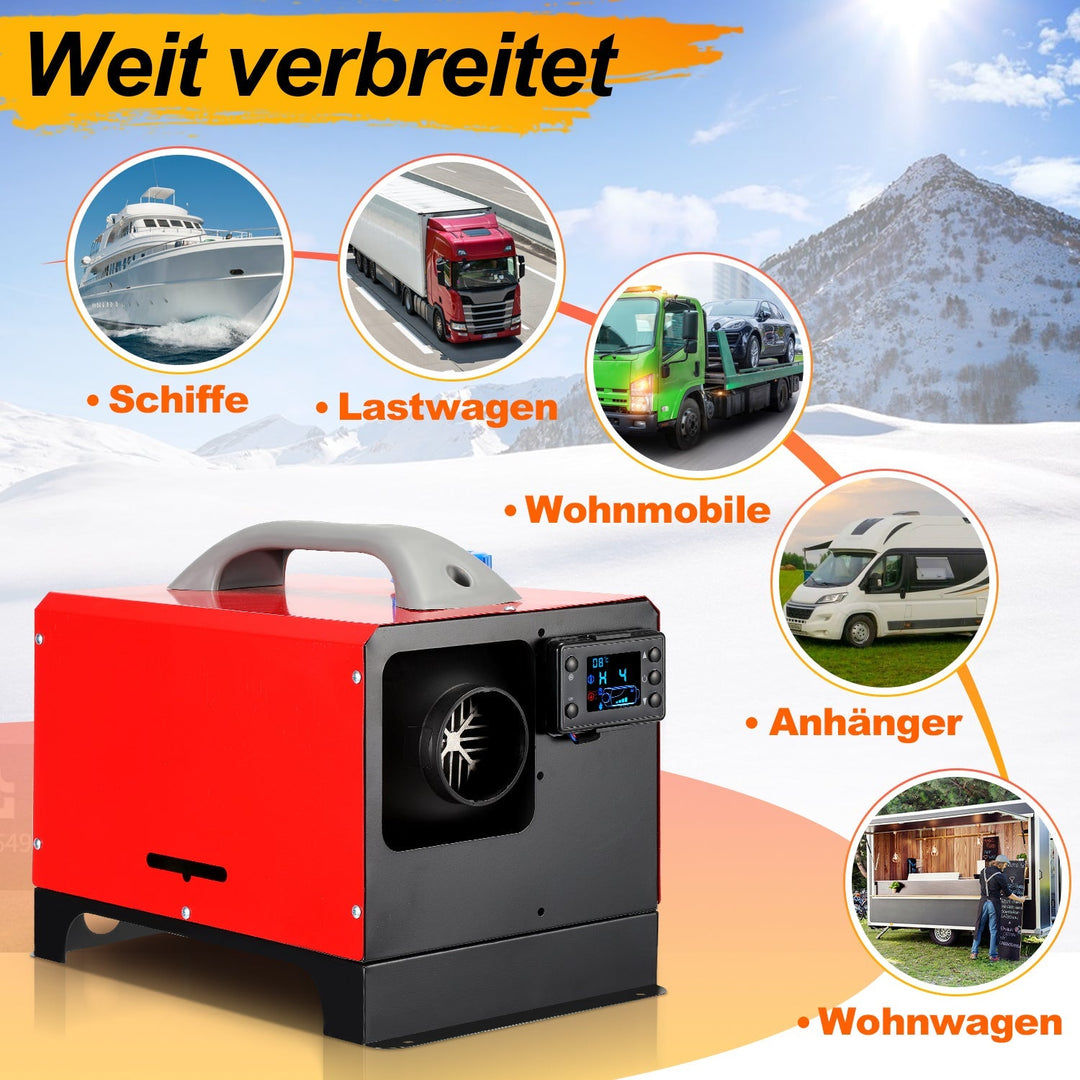 8KW 12V Parkeringsvarmer Dieselbil | Skanto