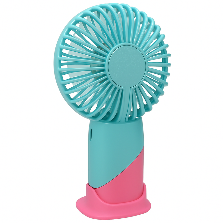 ColorTwist™ Mini Vifte – 3-hastigheter Oppladbar Håndholdt Vifte | Skanto