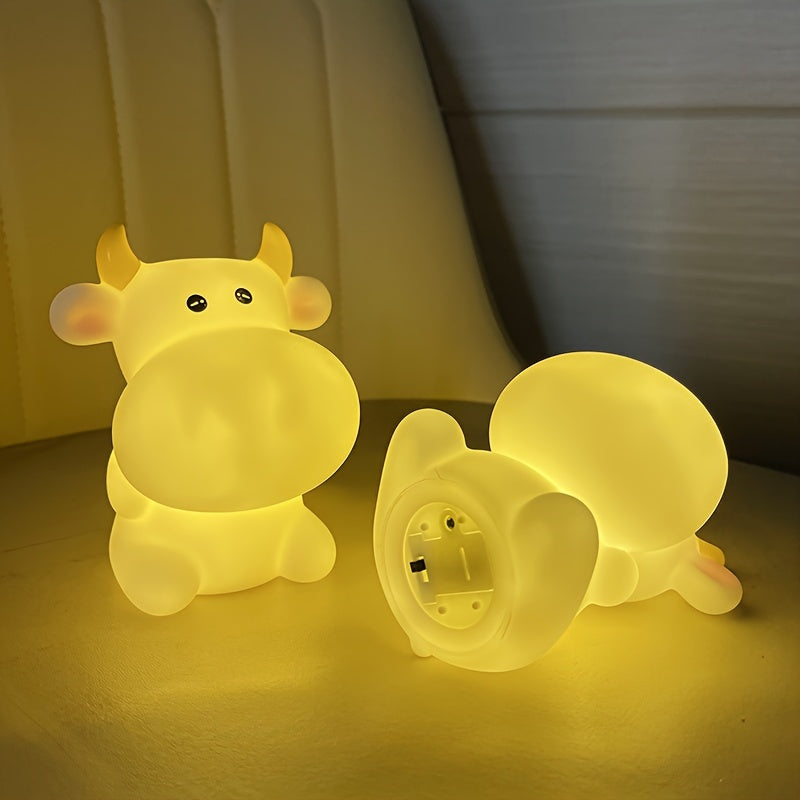 CowGlow Lampe - Søt LED Nattbelysning for Barn