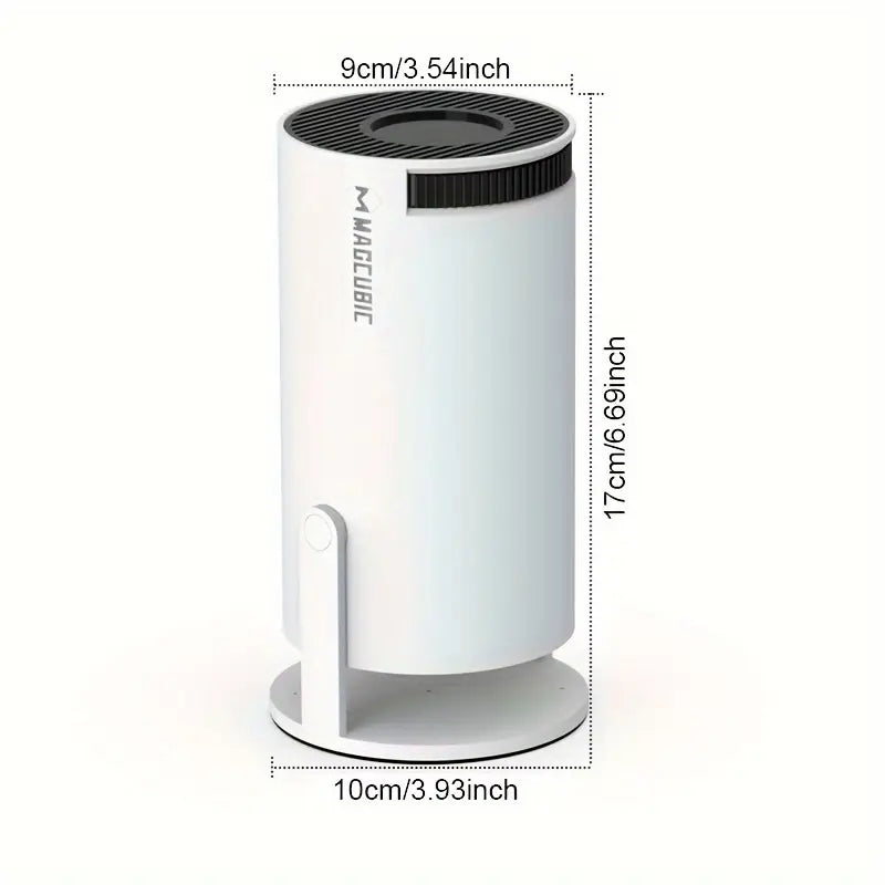 Skanto | Magcubic HY300 4K Mini Projektor – Android 11, Dobbelt WiFi 6, 260 ANSI, Trådløs 5.0
