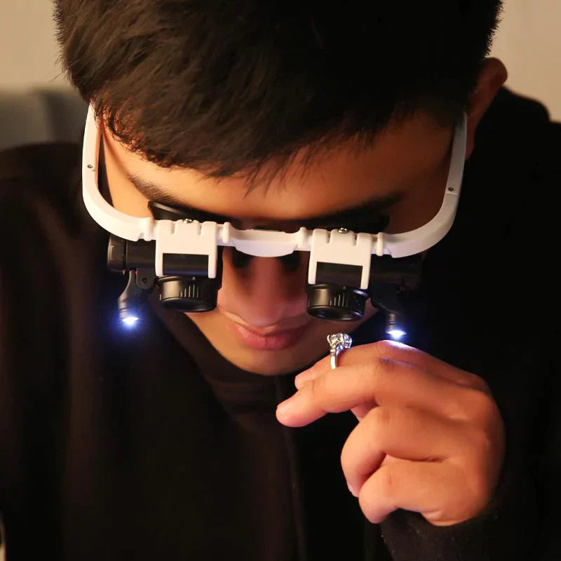 LED Briller Forstørrer | Skanto