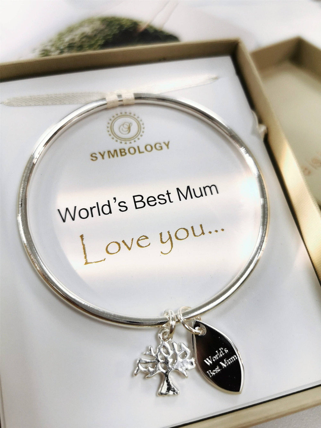 Armbånd «Beste mamma» (gaveemballasje)