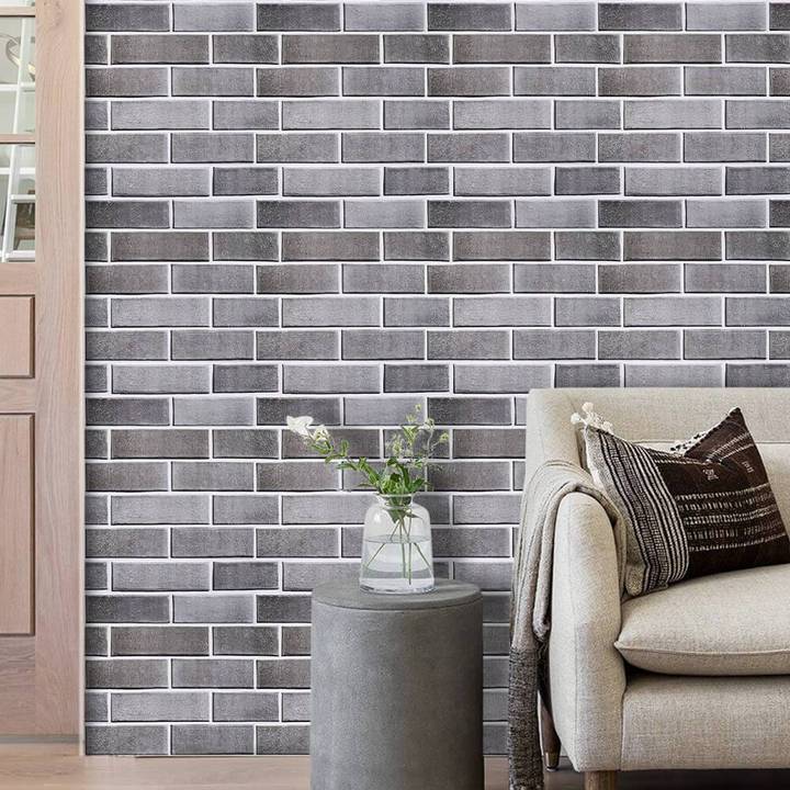 Skanto | 3D Selv-klebende Veggfliser — Forvandle rommene dine på et blunk til stilige høydepunkter som vil imponere alle!