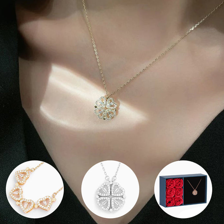 Skanto | Lucky Heart Sterlingsølv Halskjede