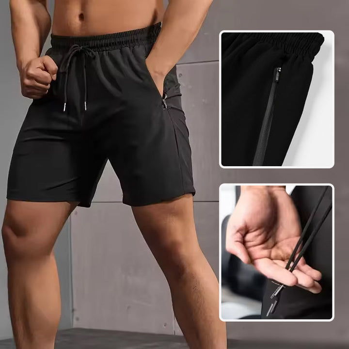 Herre Pustende Hurtigtørkende Sports Shorts | Skanto