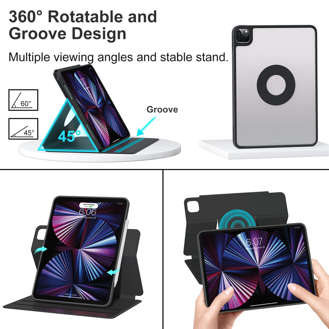 Skanto | 360° Rotatable Slide Nettbrettdeksel