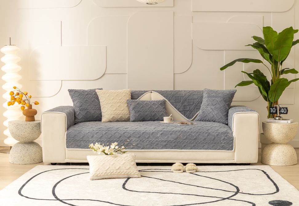 Skanto | Klassisk Ett-stykke Sofa Trekk