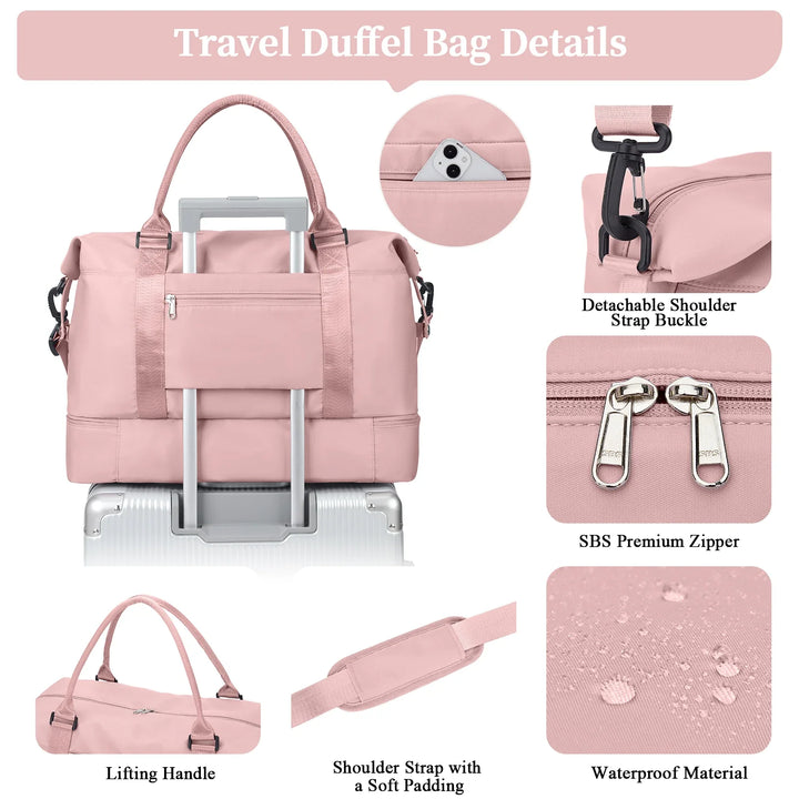 Skanto | Reiseduffel med sko rom