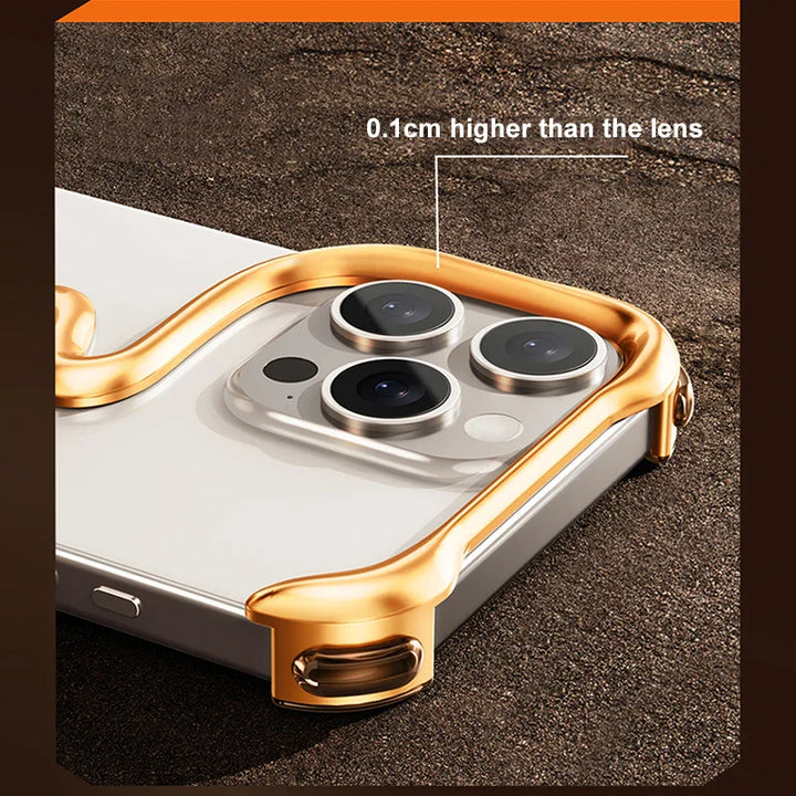 Skanto | Metalllegering rammefri iPhone-deksel