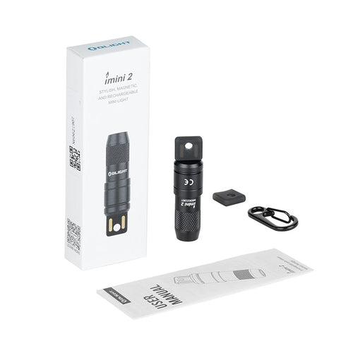 Skanto | Mini USB Oppladbar Nøkkelknippe Lommelykt