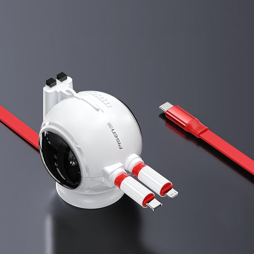 Skanto | 2-i-1 Utvidbar Superrask Lader Data Kabel