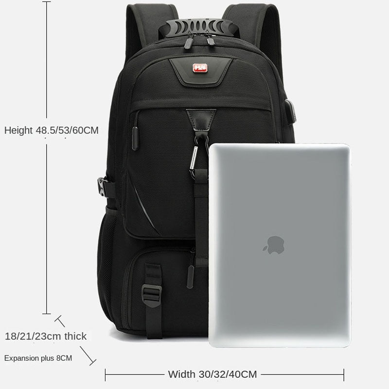 Skanto | Stor Kapasitet Pustende Ultimate Travel Nomad Ryggsekk