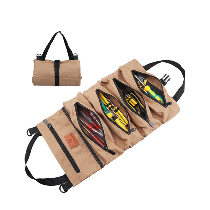 Skanto | Multifunctional Leather Tool Storage Bag
