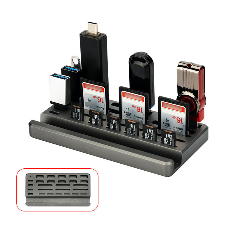 Skanto | Desktop U Disk SD Kort TF Kort Leser Lagerrack