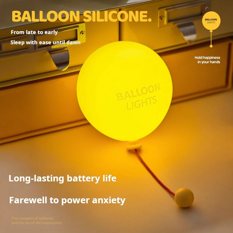 Myk Glød Ballon Nattlampe