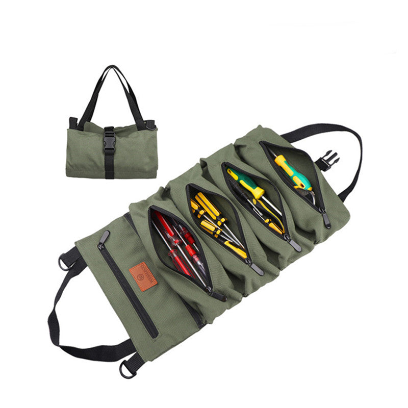 Skanto | Multifunctional Leather Tool Storage Bag