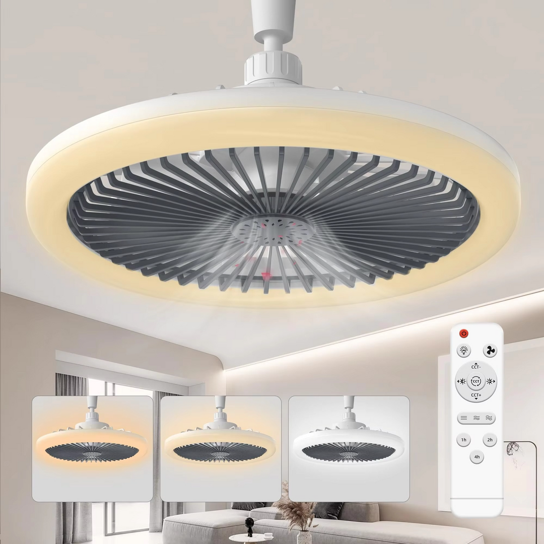 Skanto | Slank Takvifte med Integrert Lys – Perfekt for Moderne Soverom