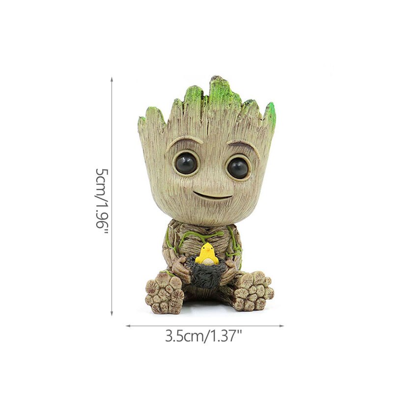 Skanto | Cartoon Stor Miniature Figur: Lekfull Kontor Dekorasjon