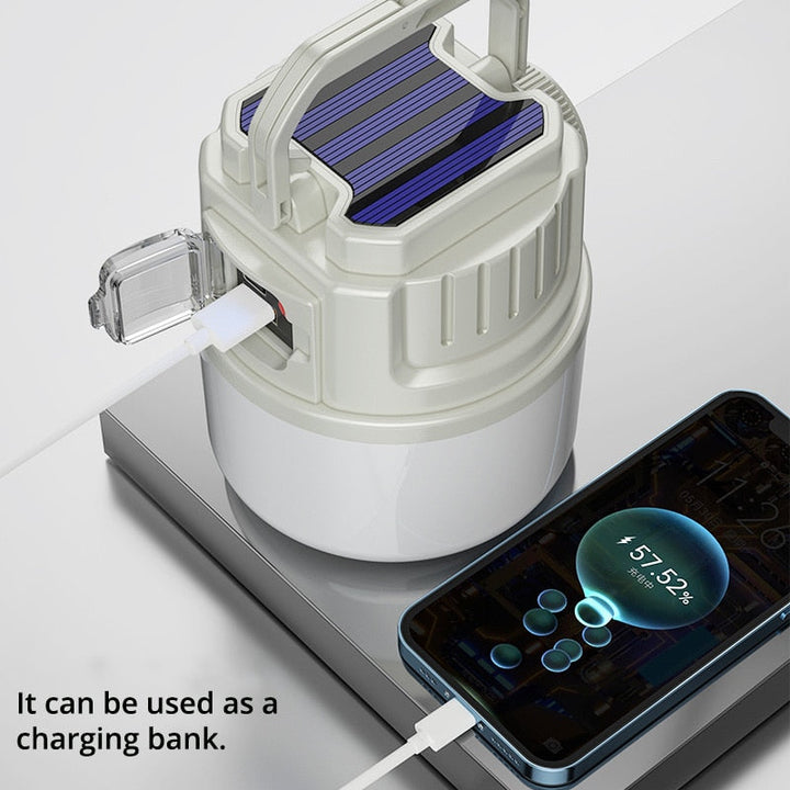 Skanto | Solar LED Utendørs USB oppladbar Explorer Camping Lys