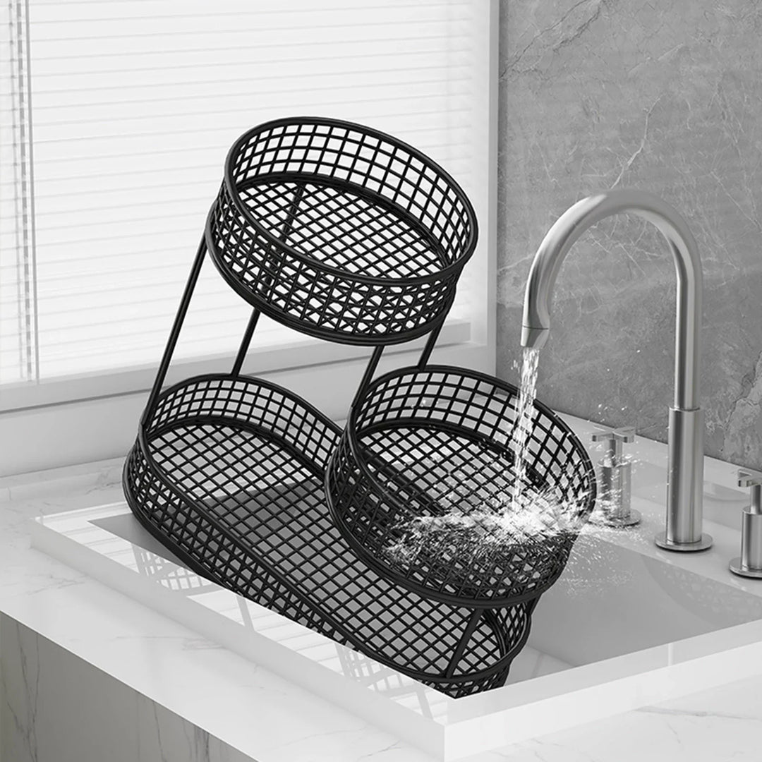 FruitElegance – Metalltråd Kurv for Frukt & Grønnsaker Skanto