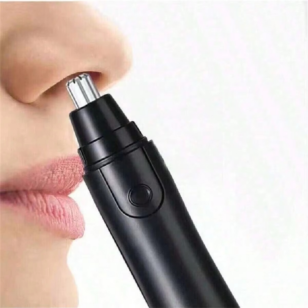 Skanto | Men’s Oppladbar USB Øre- og Nesehårtrimmer, Smerteløs Ansikt- og Brynpleier