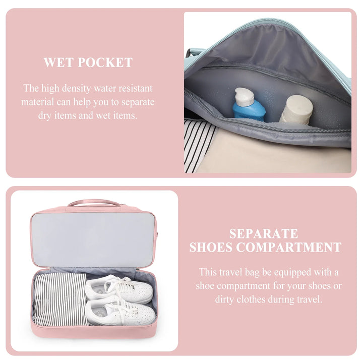 Skanto | Reiseduffel med sko rom