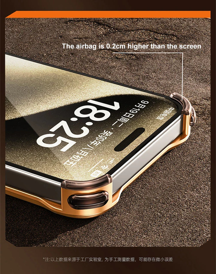 Skanto | Metalllegering rammefri iPhone-deksel