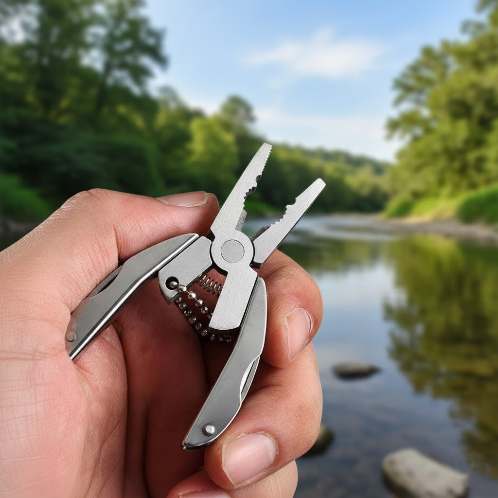 Skanto | Rustfritt Edge EDC Multi-Tool Nøkkelring