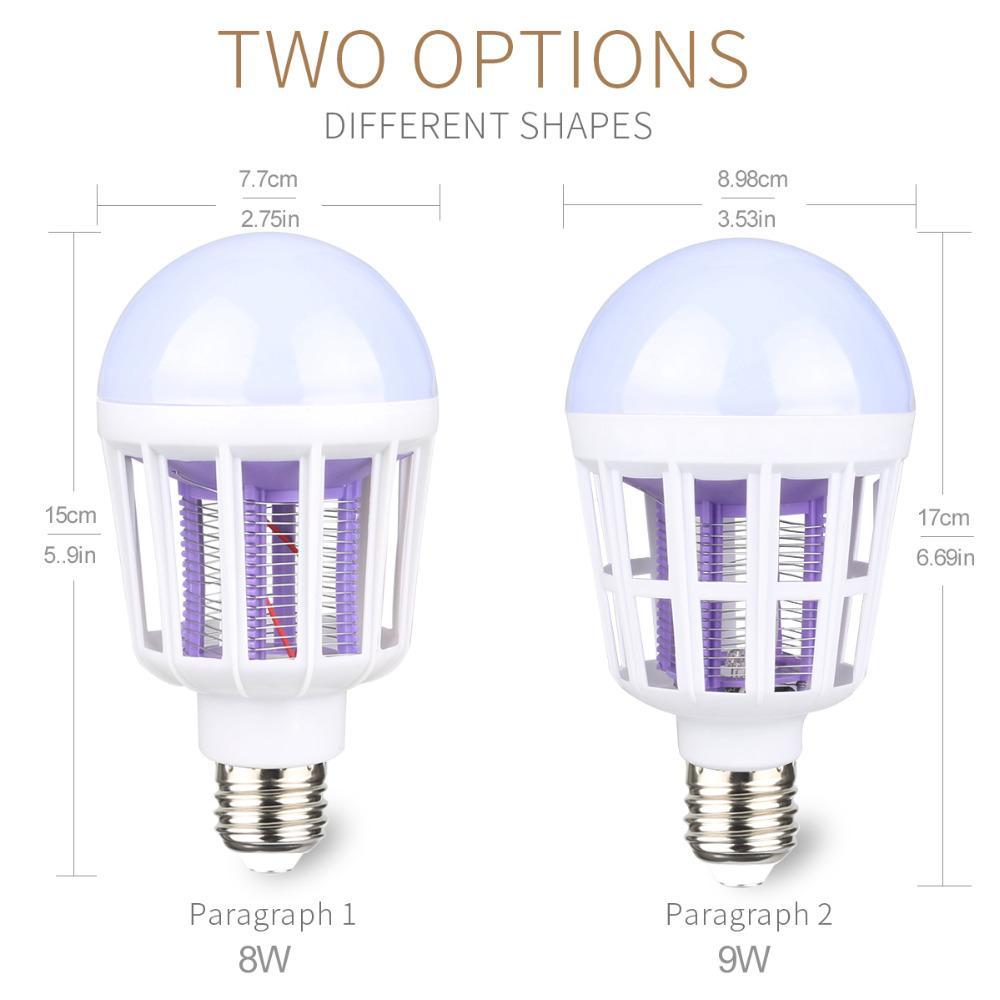 Skanto | IcoolGadgets AC175~220V LED Myggjagerpære E27/B22 LED Pære For Hjemmelighting Insekt Forhinder Lampe Insekt Anti Mygg Repeller Lys