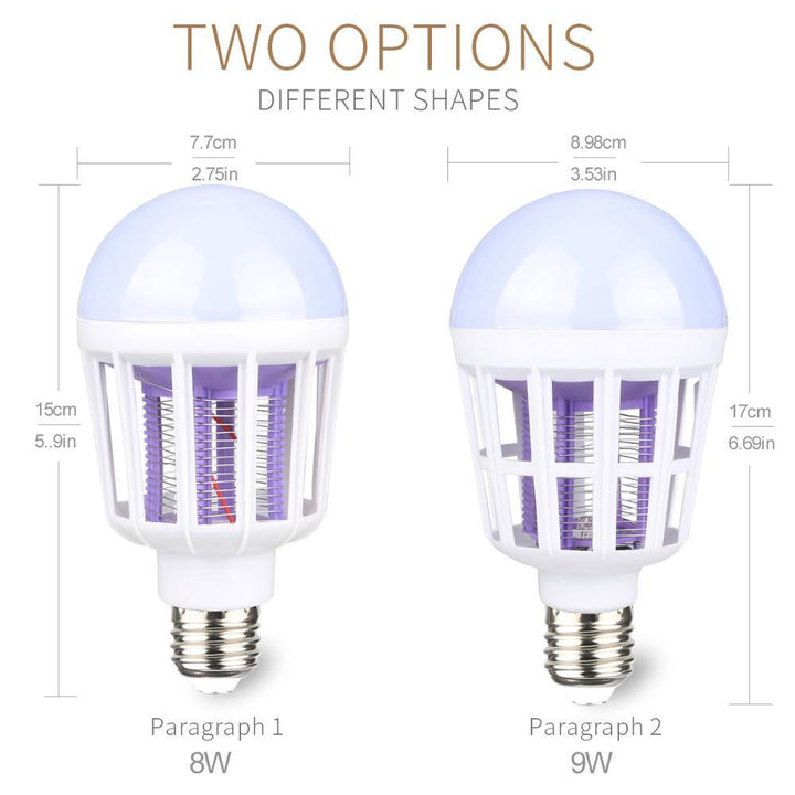Skanto | IcoolGadgets AC175~220V LED Myggjagerpære E27/B22 LED Pære For Hjemmelighting Insekt Forhinder Lampe Insekt Anti Mygg Repeller Lys