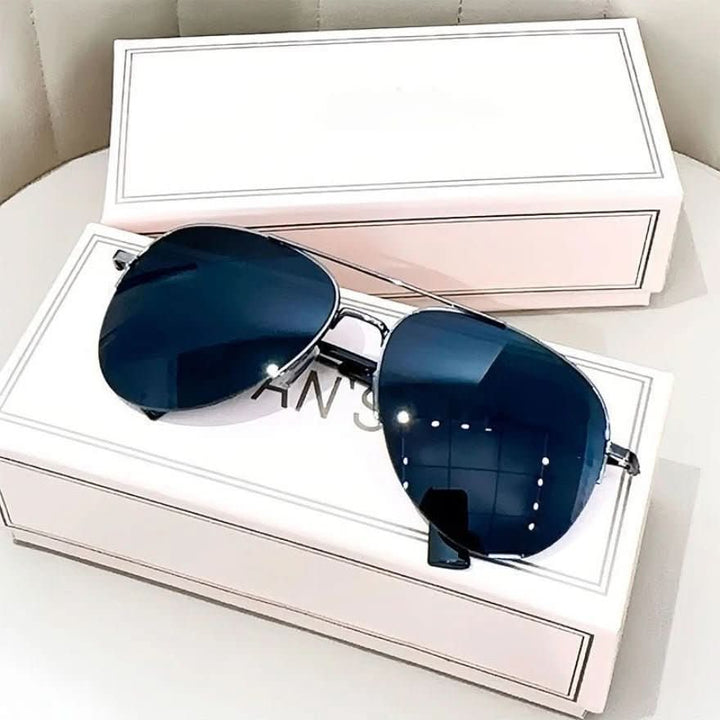 Pilot solbriller for menn med gradient linser UV400 | Skanto