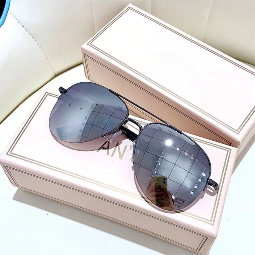Pilot solbriller for menn med gradient linser UV400 | Skanto