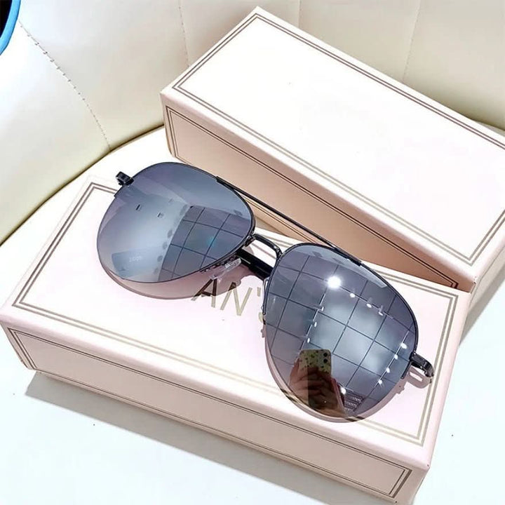 Pilot solbriller for menn med gradient linser UV400 | Skanto